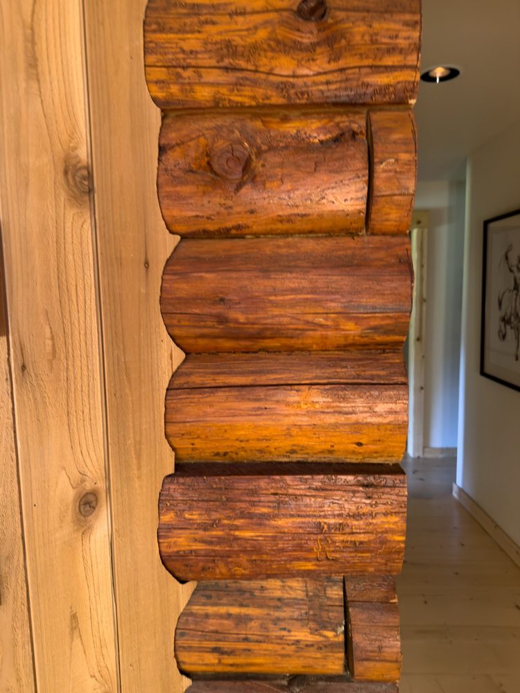 Log Cabin Wood Sample